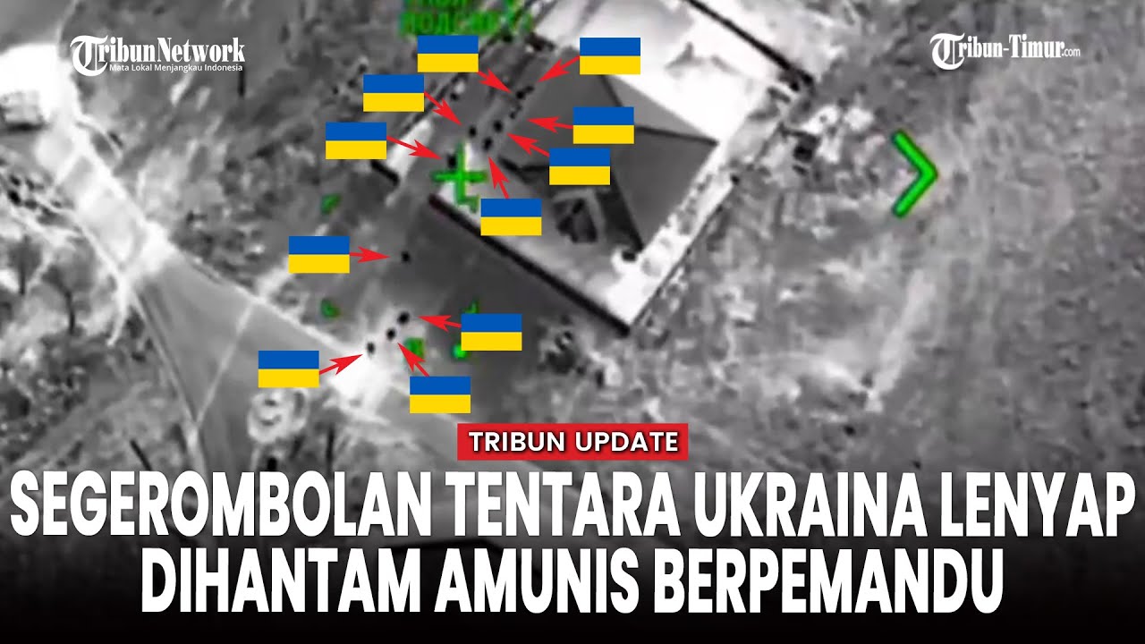 Detik-Detik Serangan UAV Forpost-RU! Amunisi Terpandu Sikat Habis Dua Posisi Tentara Ukraina