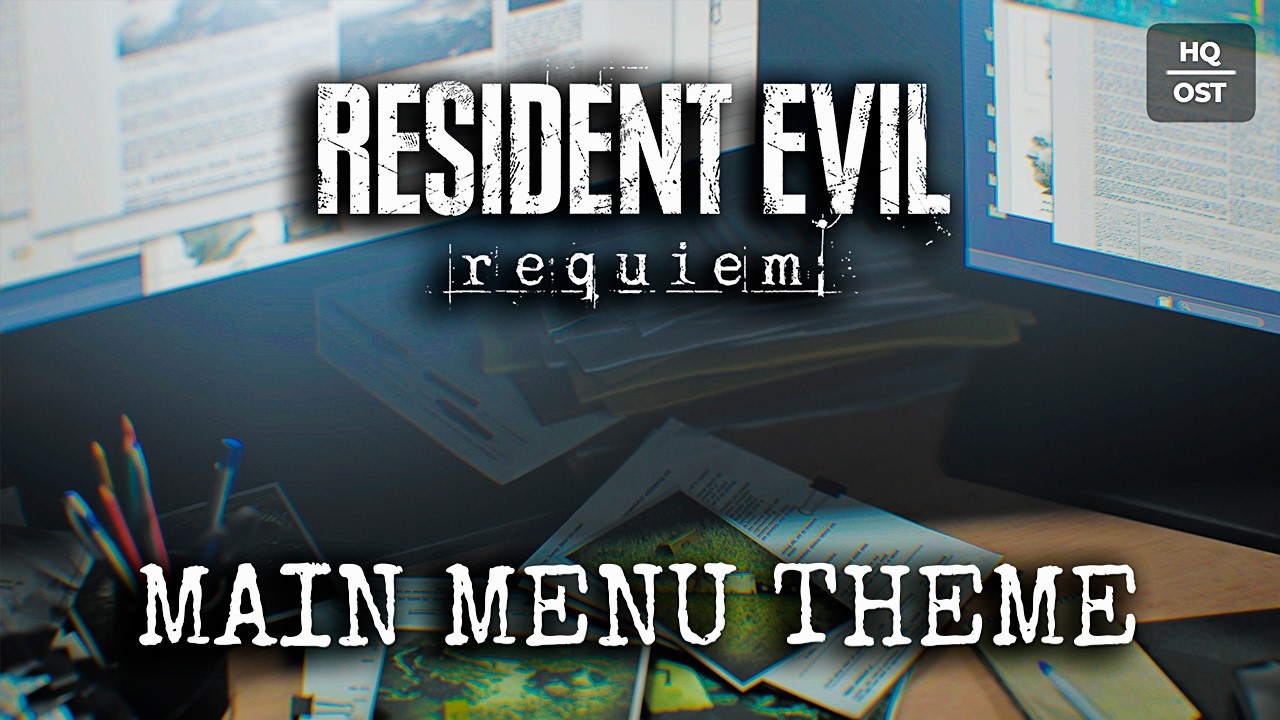 [HQ] Resident Evil 9 Requiem - Motyw muzyczny menu gł&oacute;wnego (RE Biohazard 9) | OST