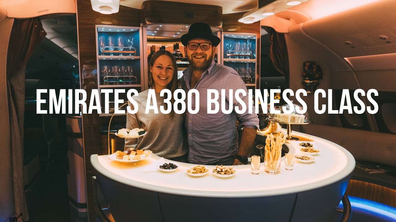 EMIRATES AIRLINES BUSINESS CLASS VON DÜSSELDORF NACH DUBAI!