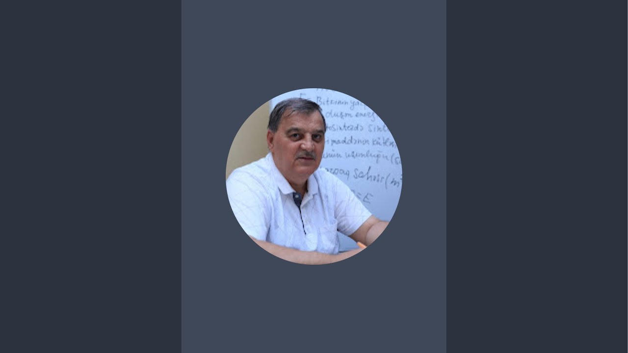 Biologiya muellimi Adil Allahverdiyev canlı yayım başlatdı!