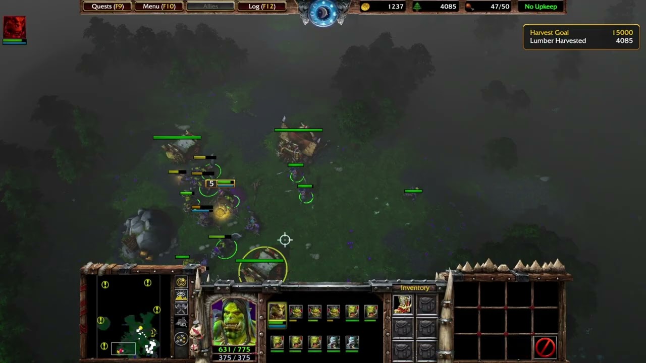 Warcraft 3 Reforged - Orc Campaign - Chapter 4: The Spirits of Ashenvale
