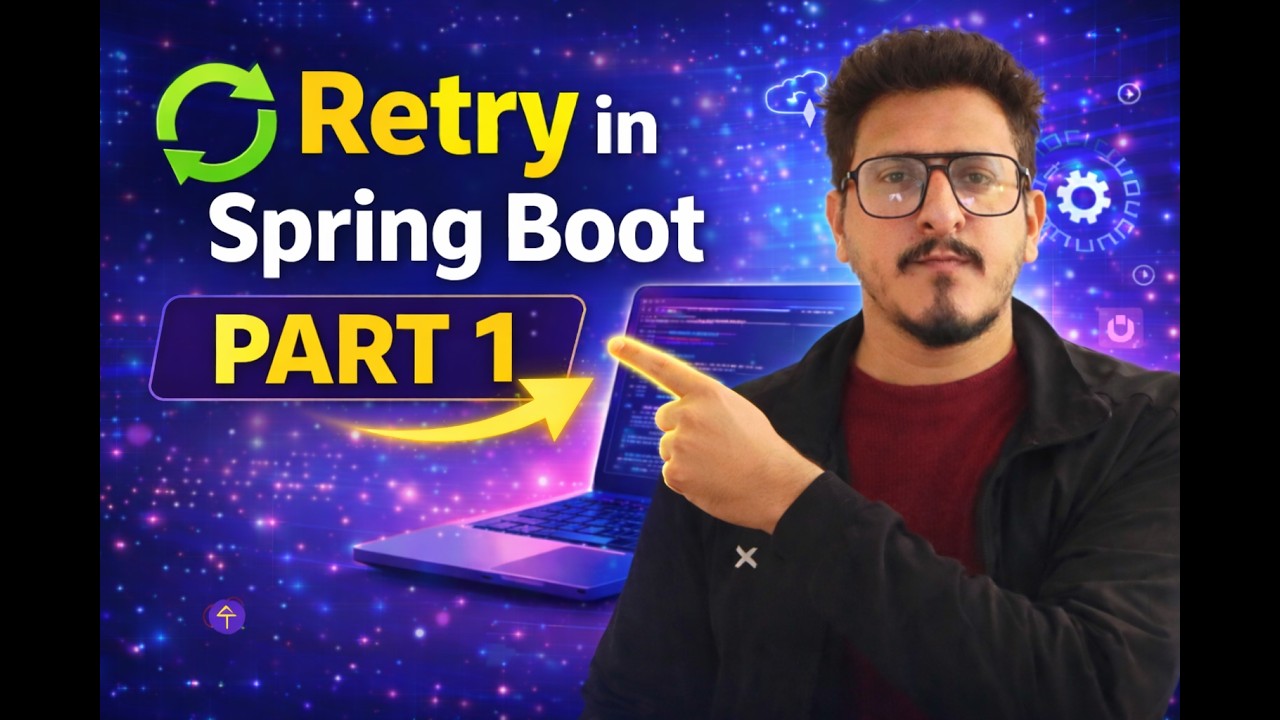 Retry in Java, Spring Boot Explained Simply | Real Example + Basic Code (Part 1)