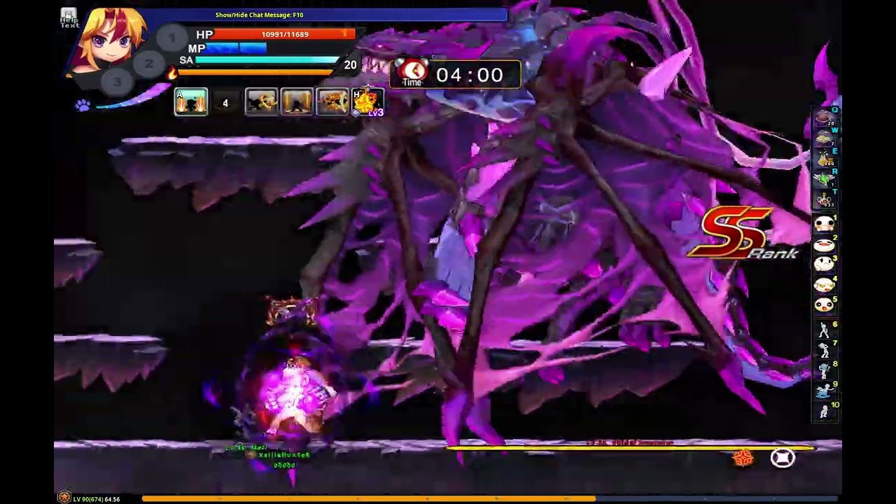 [GrandChase Classics] - Test Kallia in V1 (1.47 minutes) No pgc No gc club