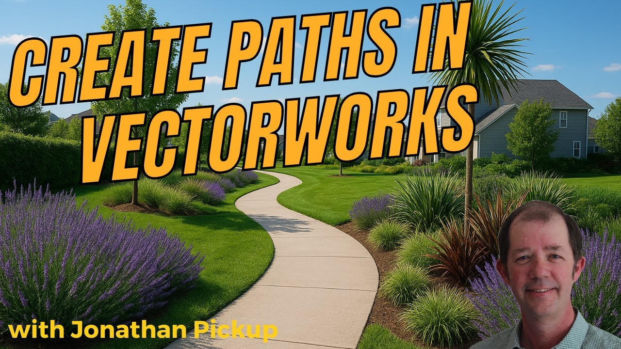 Creating Paths in Vectorworks 2025