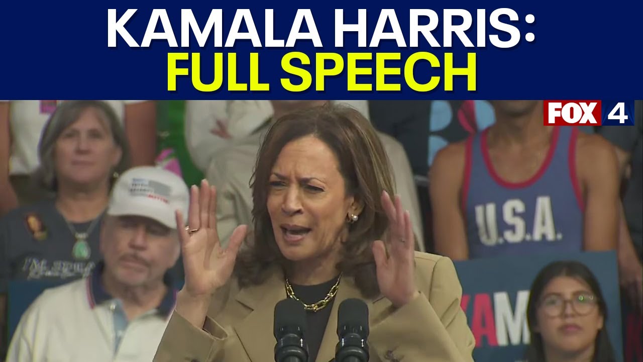 Kamala Harris Arizona Rally: FULL SPEECH