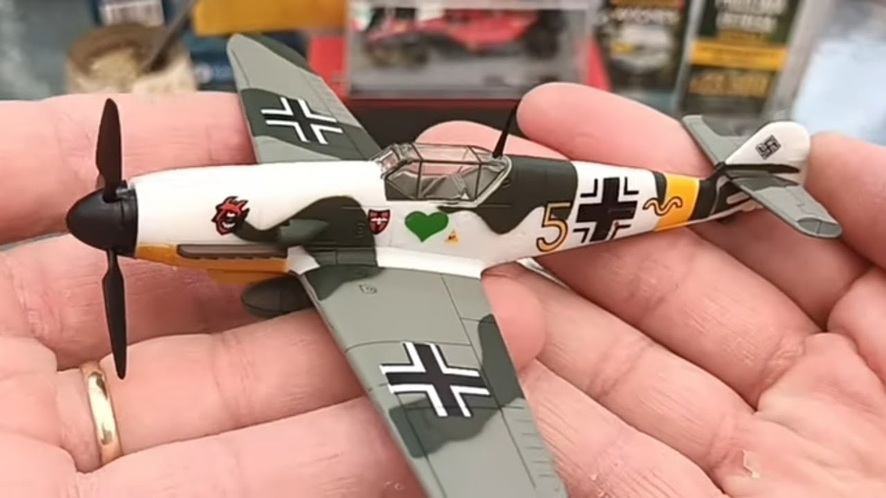 HOY UNBOXING 🔥 Y 🧉! 18.30HS! Messerschmitt Alemán! Colección AVIONES de la II Guerra Mundial. Salvat