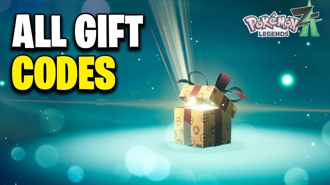 Pokemon Legends Z-A All Working Mystery Gift Codes (2025 Guide)