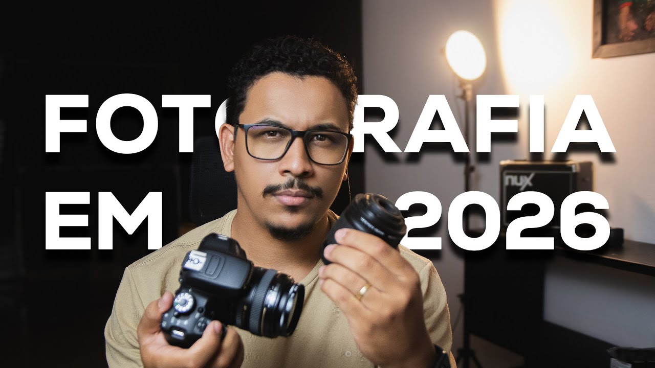 Como eu começaria na fotografia profissional em 2026 (ou hoje)