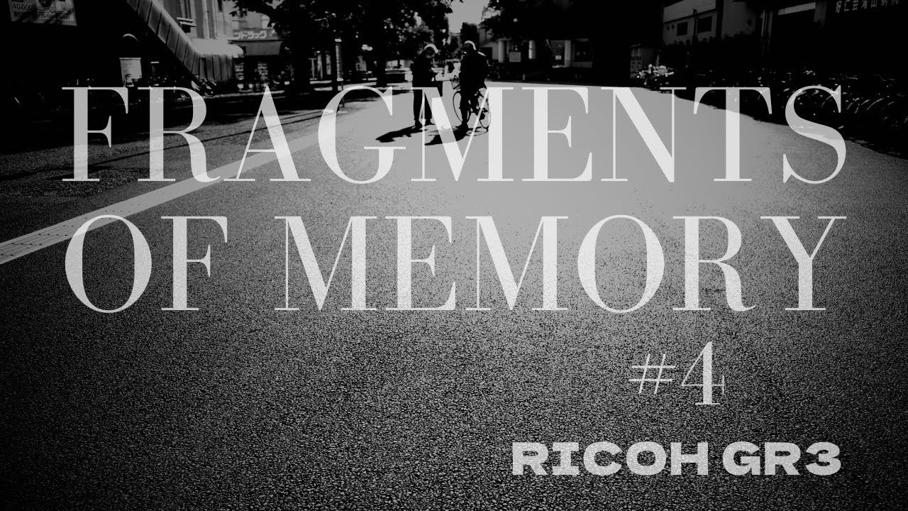 Fragments of Memory #4 - Tokyo(2022) Japan street photography (RICOH GR3)