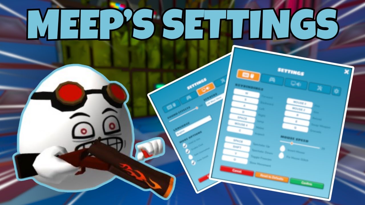 Meep's Settings + 35 Kill Streak! | Shell Shockers
