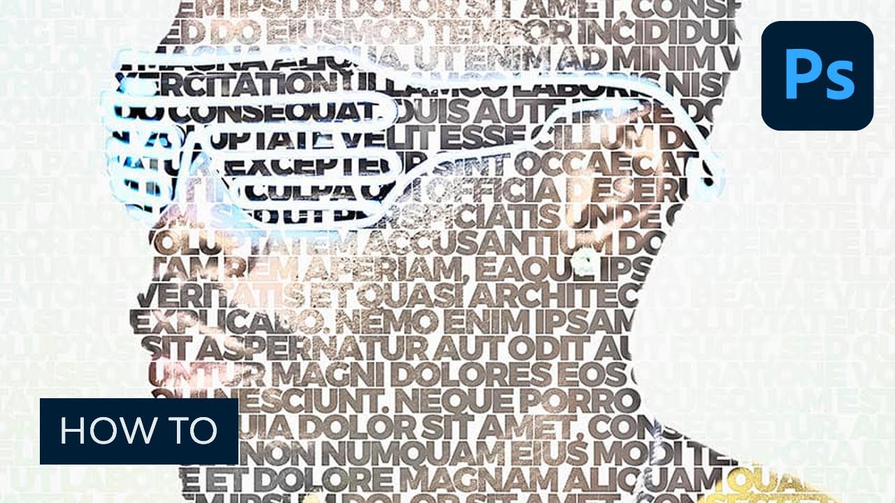 How to Create a Photo to Art Text Effect Photoshop Action