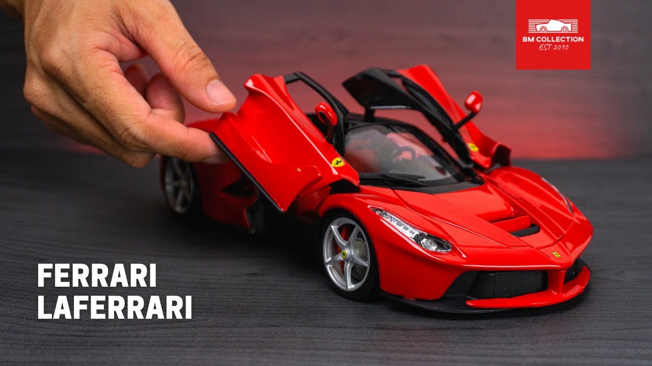 Đập Hộp Xe Mô Hình Ferrari LaFerrari 1/18 Bburago | Unboxing Diecast Cars Ferrari Scale 1/18