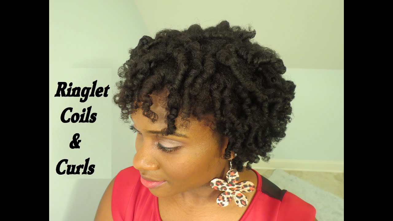 Perm Rod Set on 4c Natural Hair