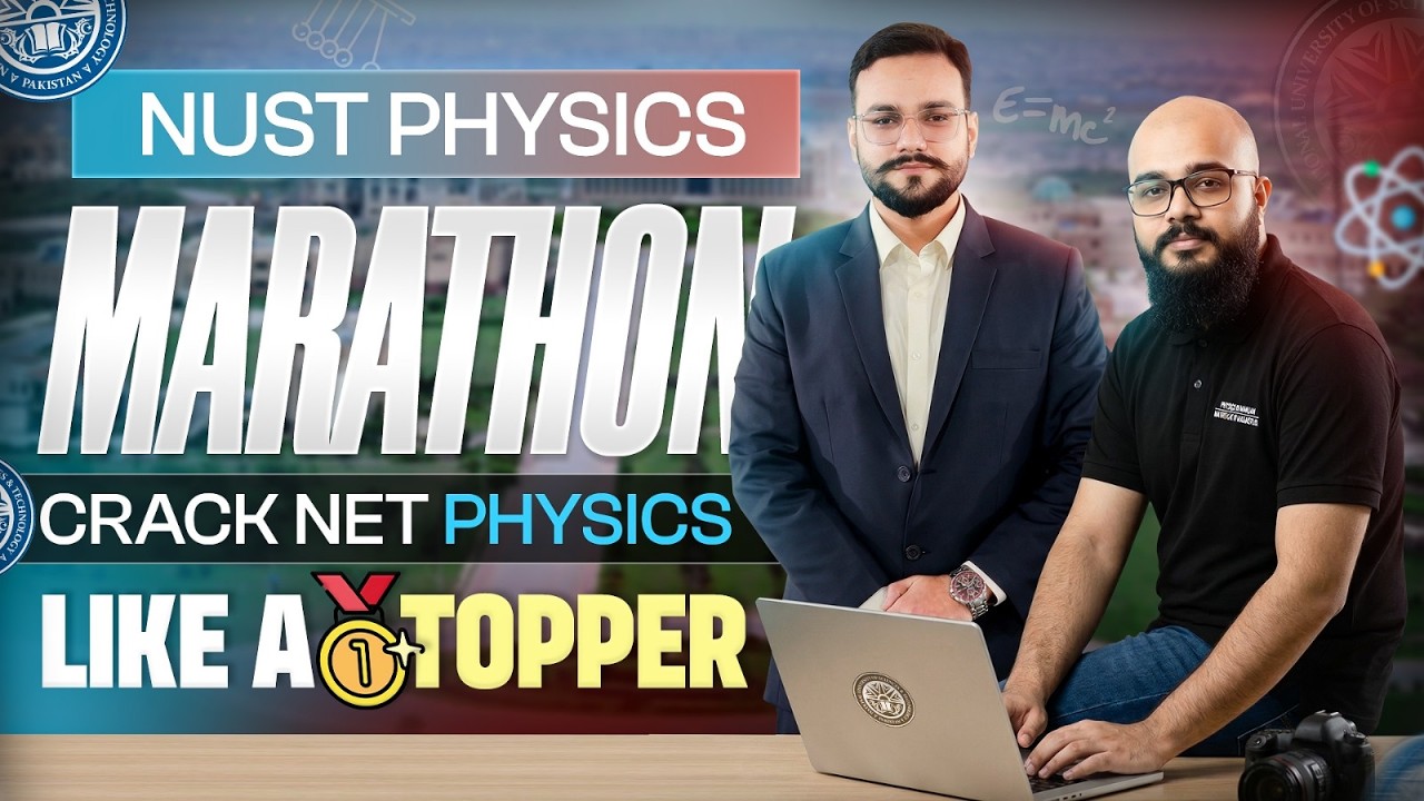 NUST NET Physics Preparation 2026 I NUST NET Physics Papers I NUST NET Physics Marathon I Physics