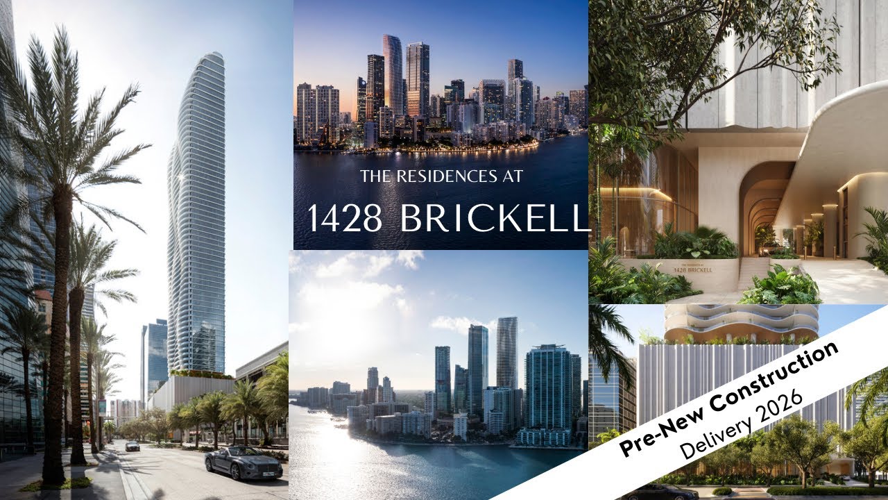 THE RESIDENCES at 1428 BRICKELL #brickellmiami #newcondo #newconstruction