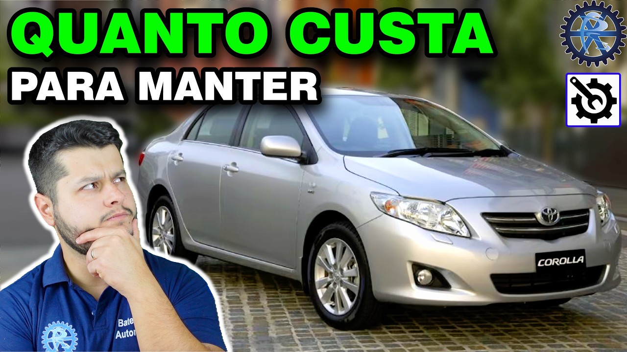 ⚙️ TOYOTA COROLLA XEI automático 2009 ⚙️ QUANTO CUSTA para manter