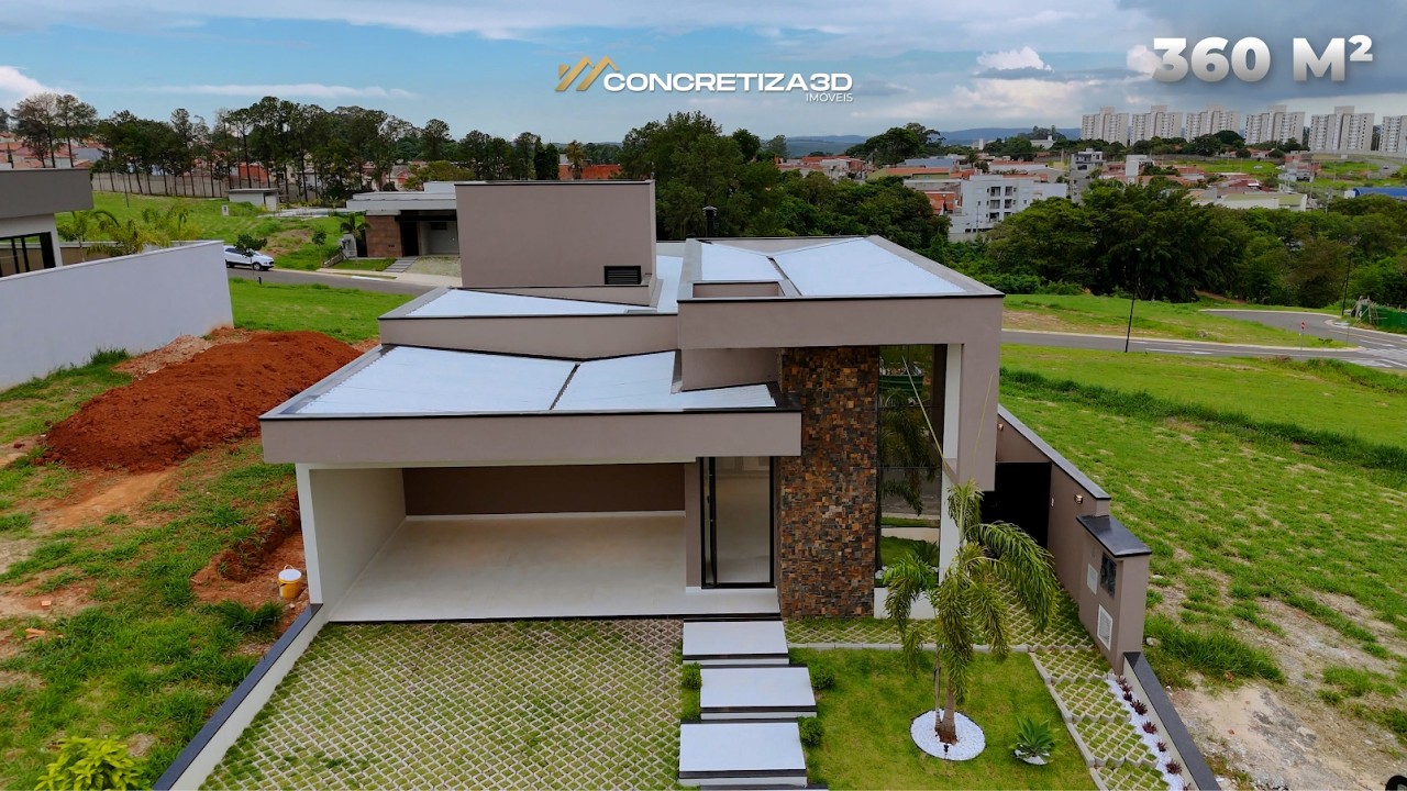 CASA TÉRREA DE ALTO PADRÃO COM 3 SUÍTES, PISCINA E ÁREA GOURMET | VILLA SAPEZAL, INDAIATUBA-SP!