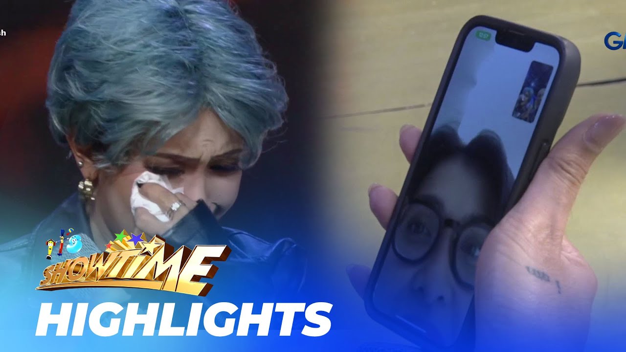 It's Showtime: Kalokalike ni KZ Tandingan, bumuhos ang luha nang makausap ang IDOLO! (Kalokalike)