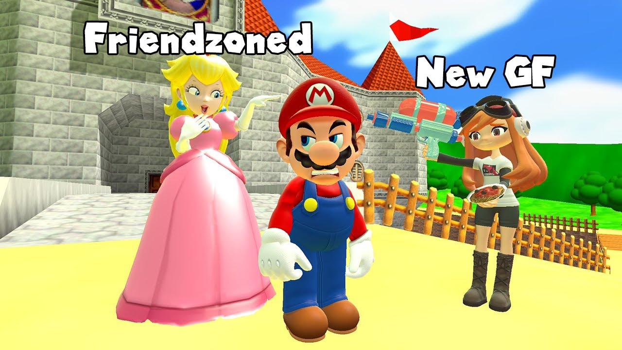Mario and Peach are just friends