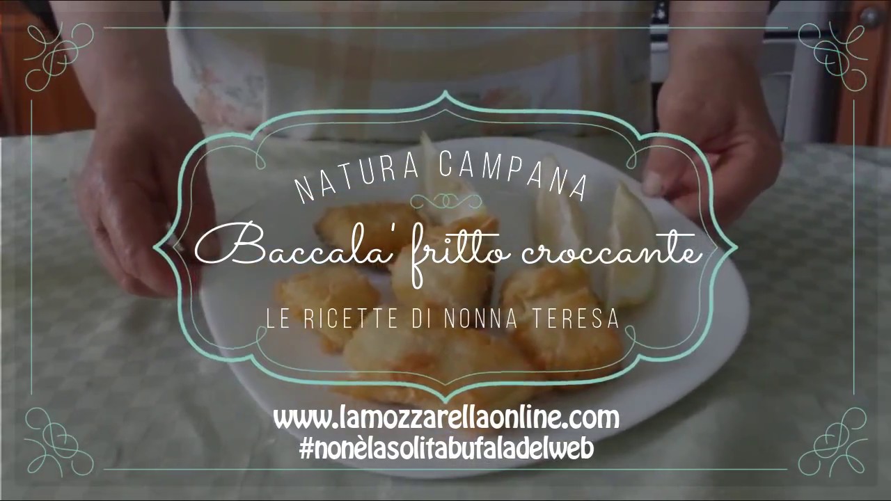 Baccal&agrave; fritto croccante ricetta di Nonna Teresa