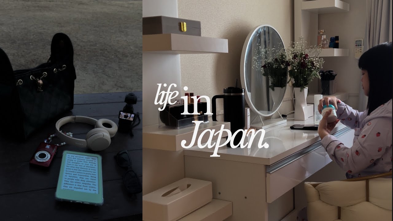 life in japan |  steak night, park day & laundry