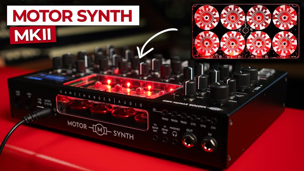The CRAZY Motor Synth MKII: Unboxing & Super Demo 🤯🔥