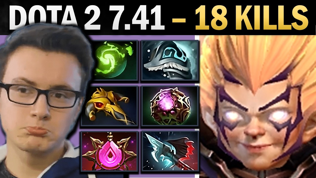 Invoker Dota 2 7.41 with Refresher and Bauble - Dota Gameplay