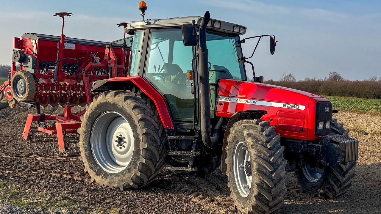 Nowy Nabytek MASSEY FERGUSON 6260 Siew Jęczmienia 2025 🌾 ✪ Osinki AgroTv