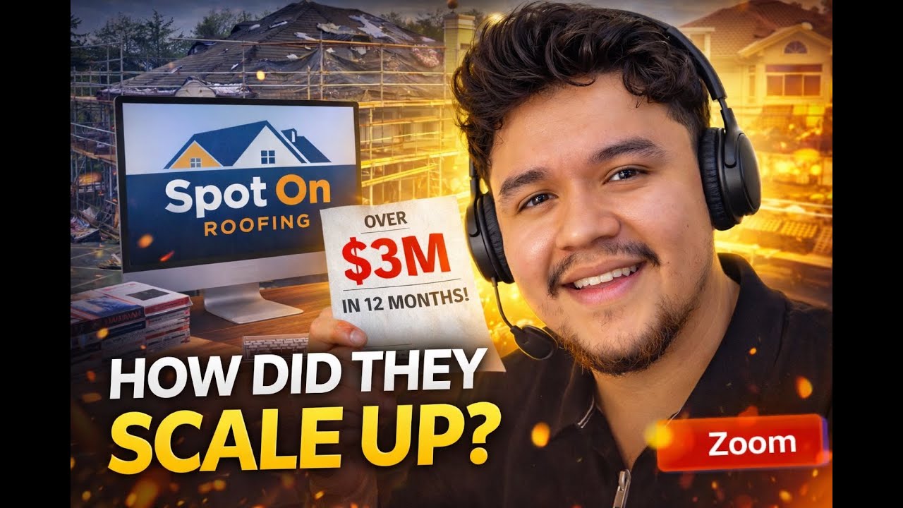 How Spot On Roofing Scaled past $3M in Less Than 12 Months