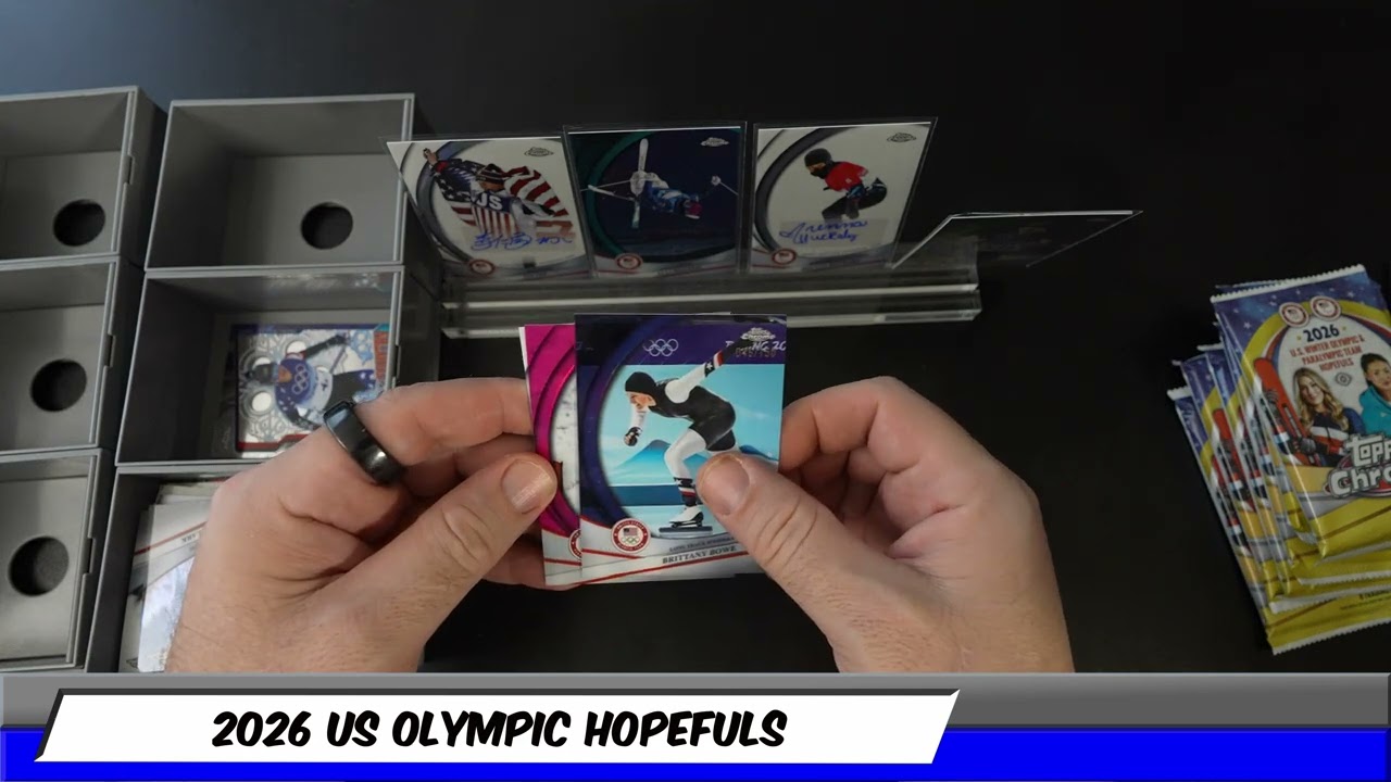 Коллекционная коробка Topps 2026 US Olympic Hopefuls Hobby Box 1