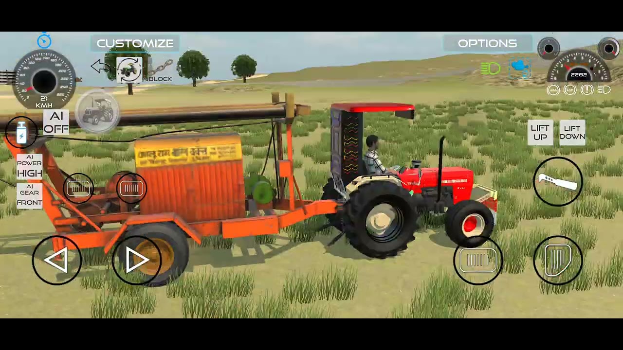  tractor mada mese nikala