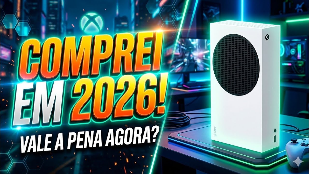 Comprei um XBOX SERIES S em 2026 + Teste Resident Evil Village