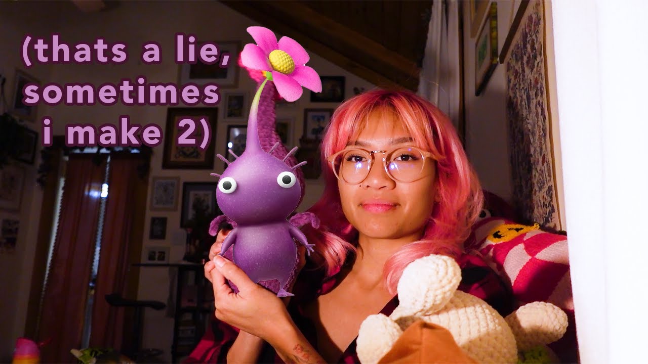 i crochet ONE amigurumi a year & it's a pikman.