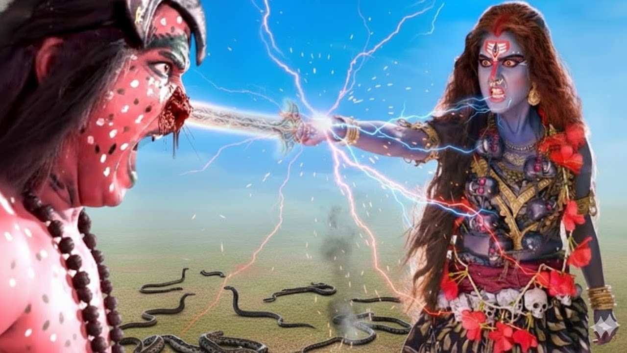 आज के बाद तू और तेरे सपोले पृथ्वी पर नहीं दिखने चाहिए  | Jai Maa Kali @Ladla Ganesh