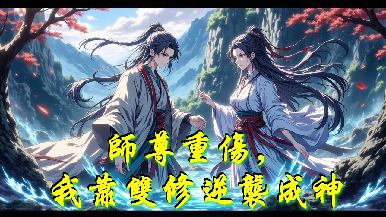 《師尊重傷，我靠雙修逆襲成神》 為救身中劇毒、瀕臨消散的師尊，他毅然修煉禁忌功法，從此踏上一條亦正亦邪的逆襲之路，於雙修中突破極限，最終成就無上神位！ #anime #穿越#重生 #爽文#修真#修仙