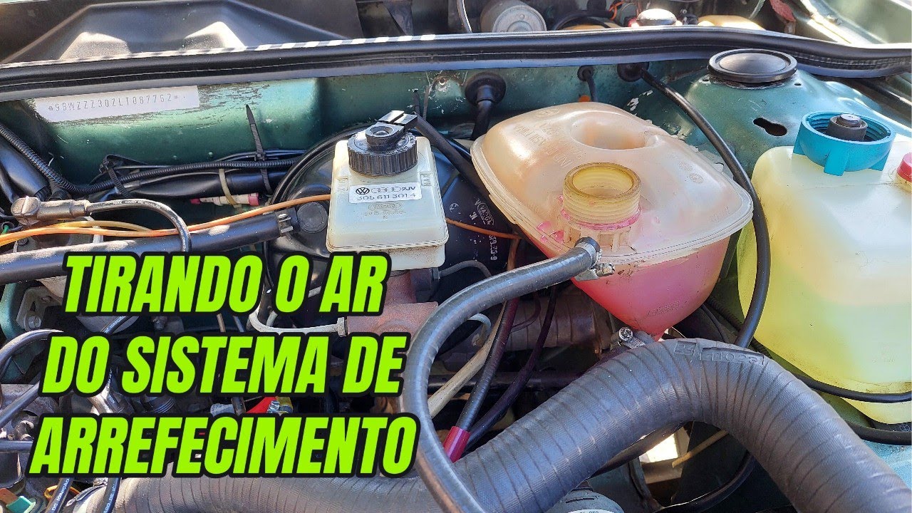 COMO TIRAR AR DO SISTEMA DE ARREFECIMENTO DE QUALQUER CARRO
