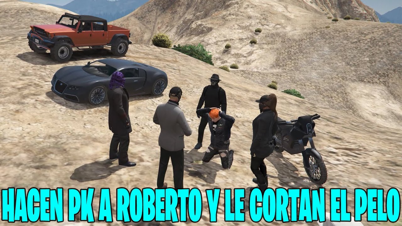 HACEN PK A ROBERTO Y LE CORTAN EL PELO😯 | GTA V ROLEPLAY