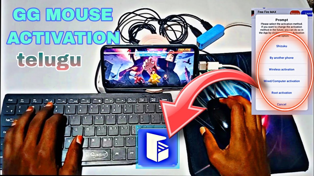GG Mouse pro Activation in telugu GG Mouse Pro easy way of activation #telugu #freefire #trending 