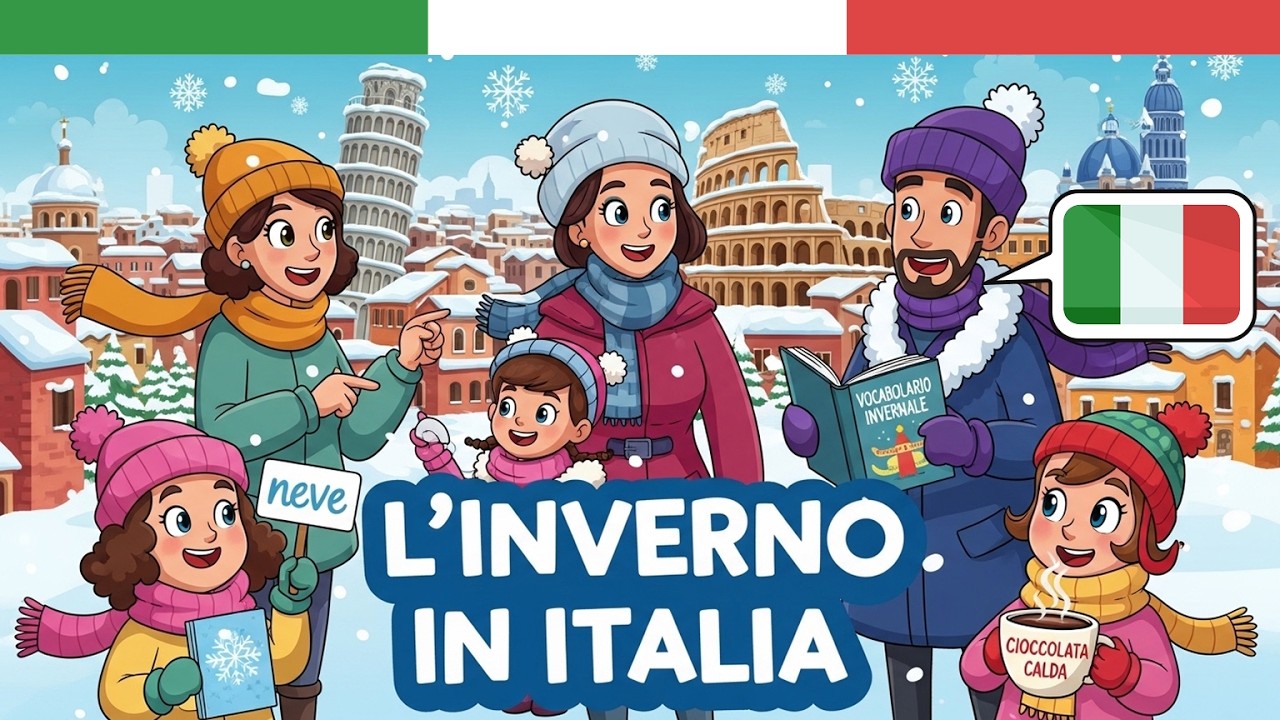 Impara l’italiano Podcast: ❄️ Come Parlare della Stagione Invernale in Italia | Italiano Pratico