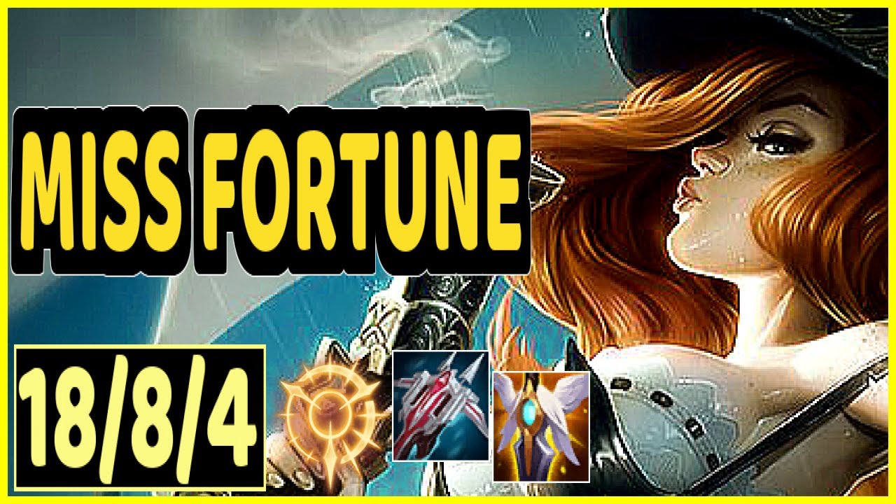 MISS FORTUNE VS JINX - 18/8/4 KDA ADC GAMEPLAY