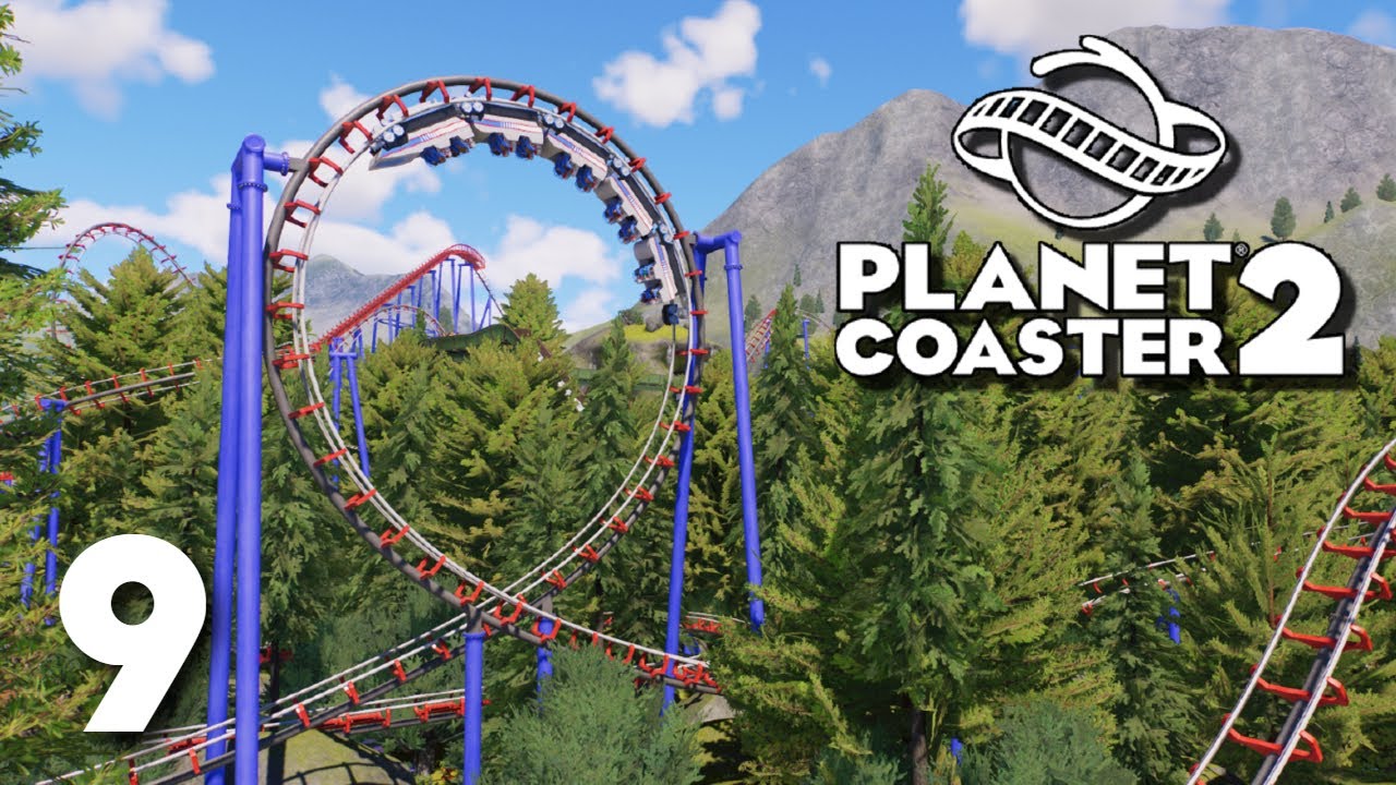 Planet Coaster 2- Ep 9- LOOPING COASTER
