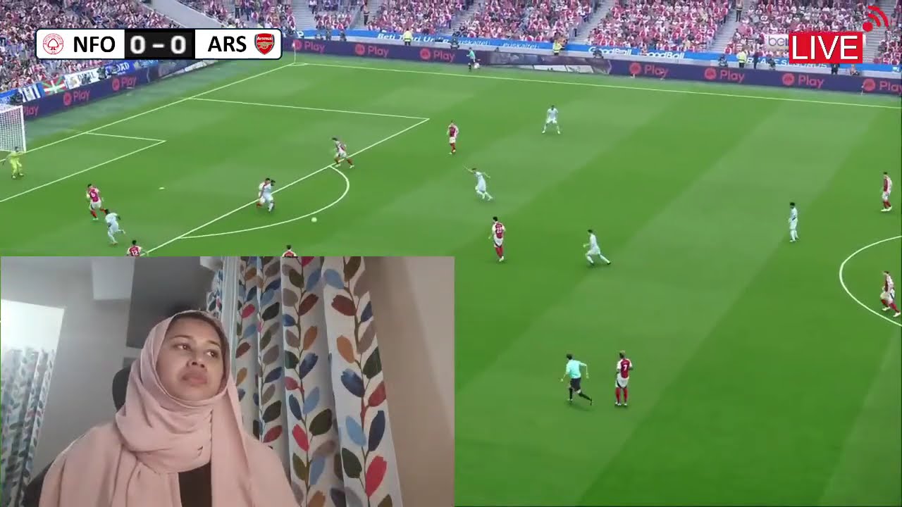 🔴Arsenal vs Nottingham Forest Live I English Premier League 2026 Full Match I PES 21 Simulation