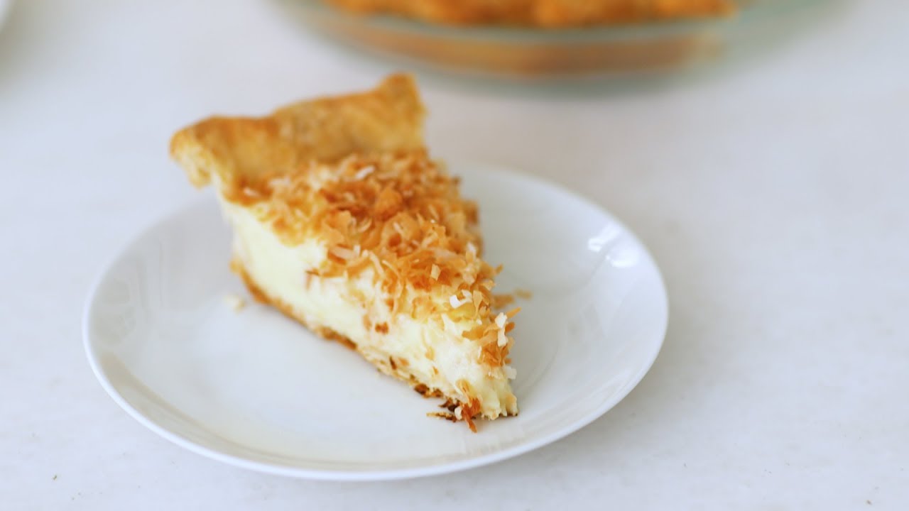 Coconut Custard Pie- Sweet Talk with Lindsay Strand