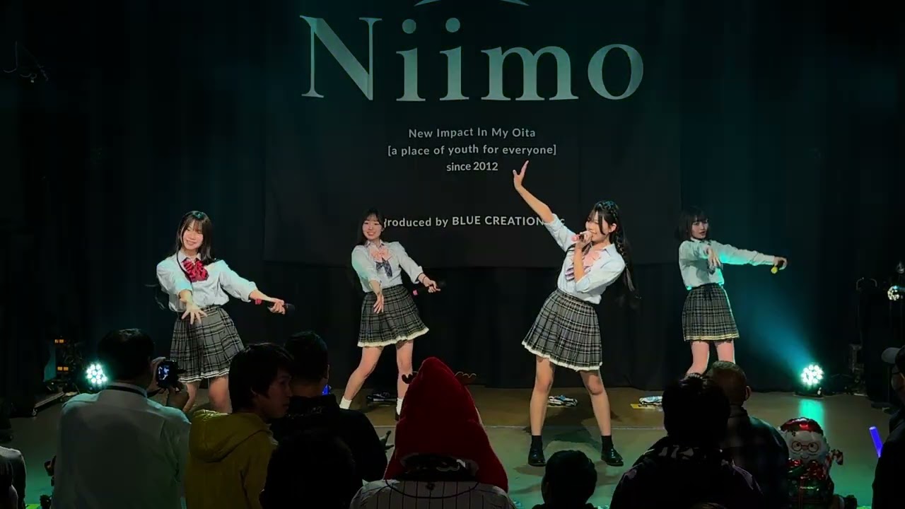 12/14(日)Niimoクリスマスライブin大分音楽館 SPATIO 