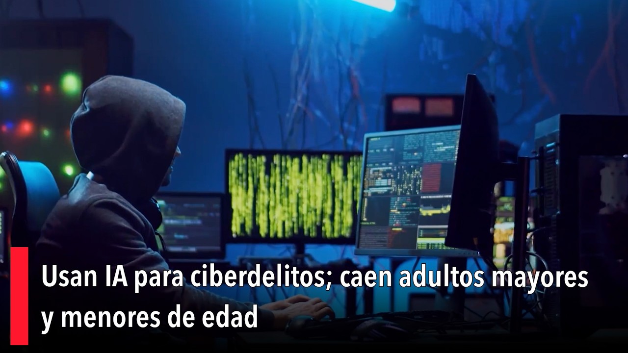 Usan IA para ciberdelitos; caen adultos mayores y menores de edad
