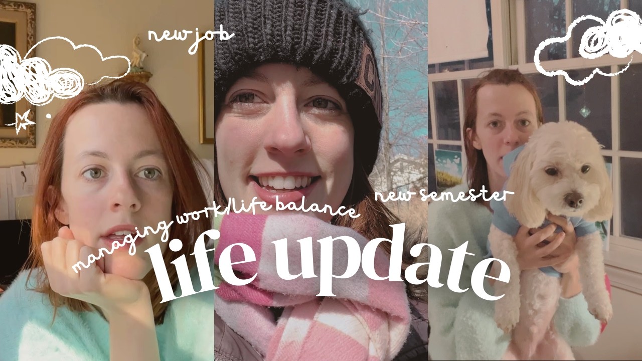 Life Update | New Semester & New Job | Counseling Student | Grad School Diaries | Ep 4