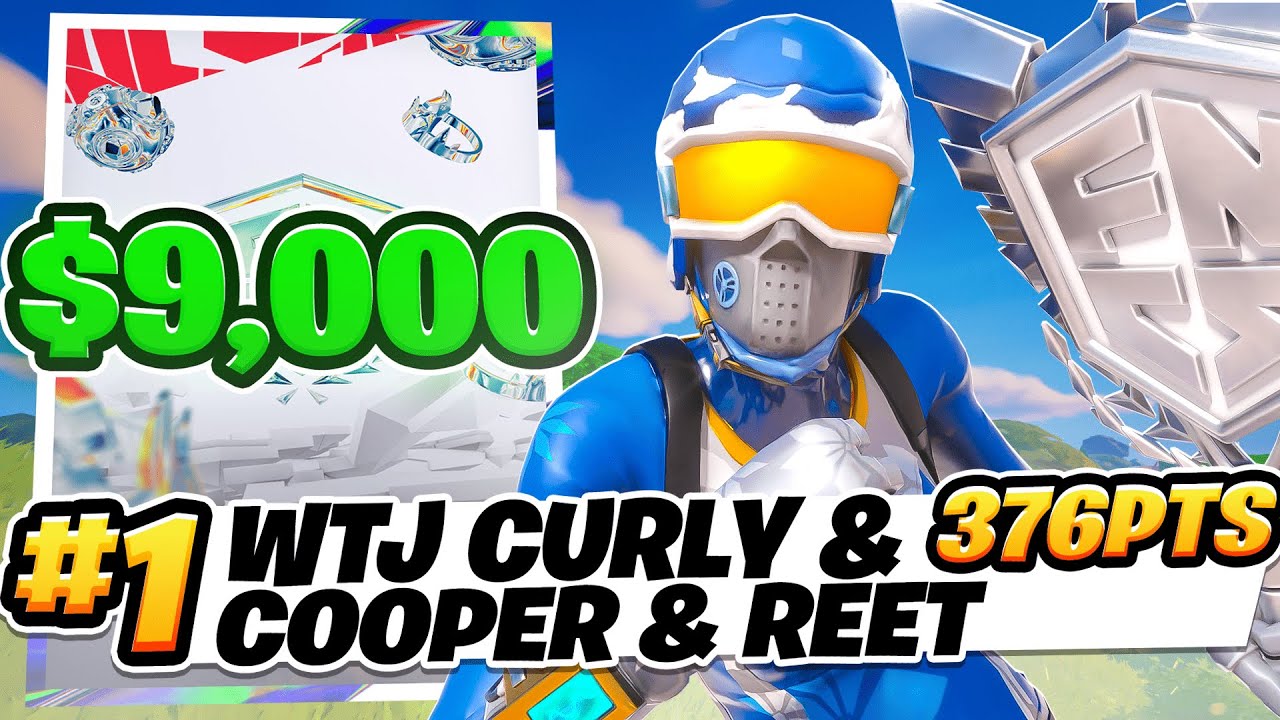 1ST PLACE ($9000) FNCS SHOWDOWN FINALS 🥇| ft. Cooper & Reet