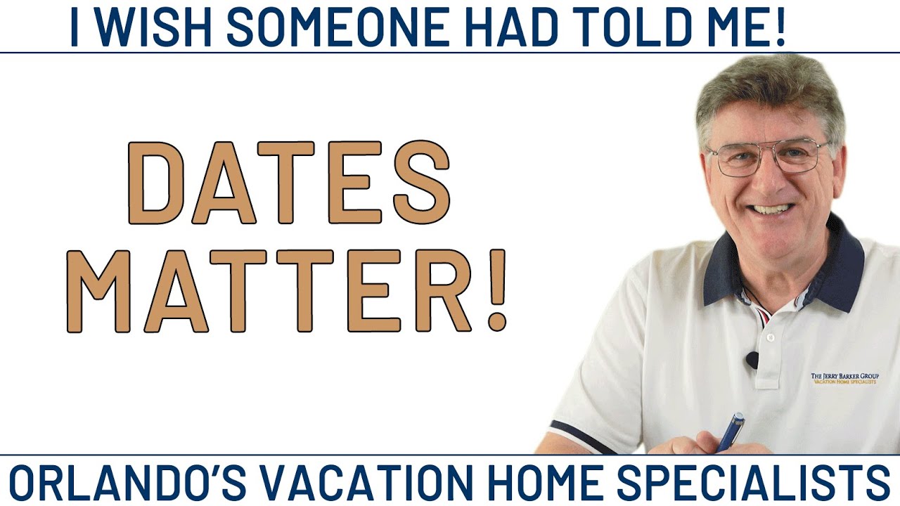 Dates Matter. I wish someone had told me how important dates were in the real estate contract.