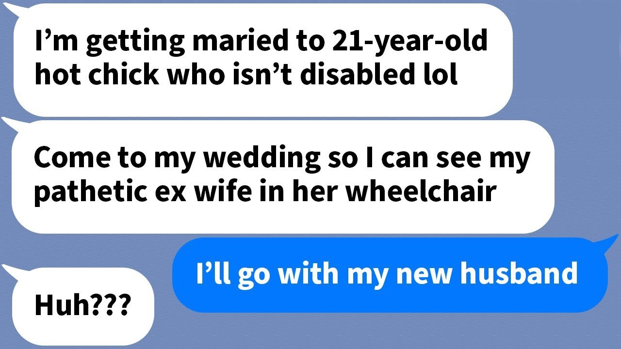 【Apple】 My ex dumped me because I was in a wheelchair. Two years later, he invites me to his wedding