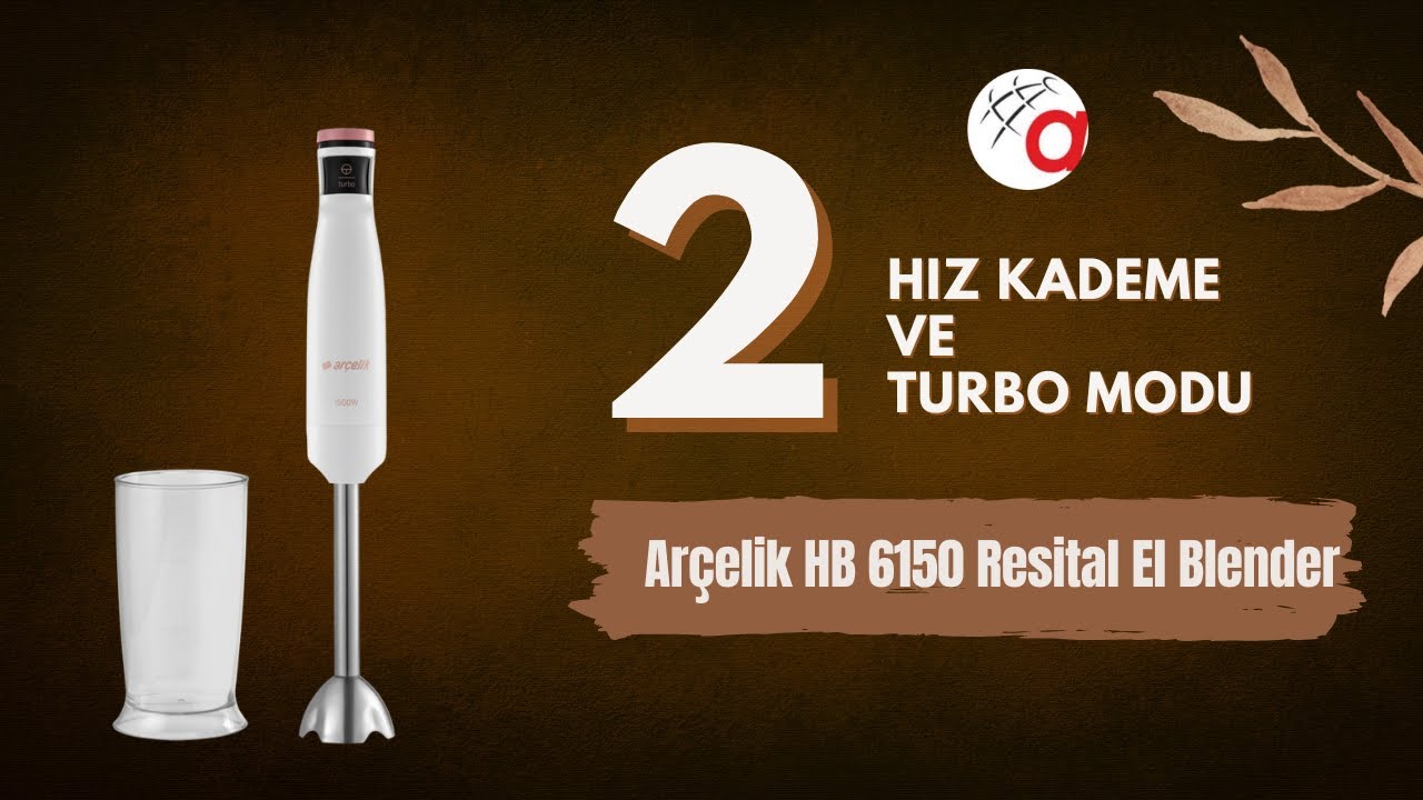Arçelik HB 6150 Resital El Blender - Kutu Açılımı ve İnceleme